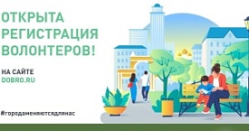 Началась регистрация волонтеров для организации Всероссийского онлайн-голосования за объекты благоустройства